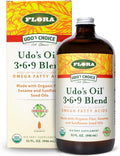 Udo's Oil 3-6-9 Blend - Vegan Omega Support, Keep Chilled