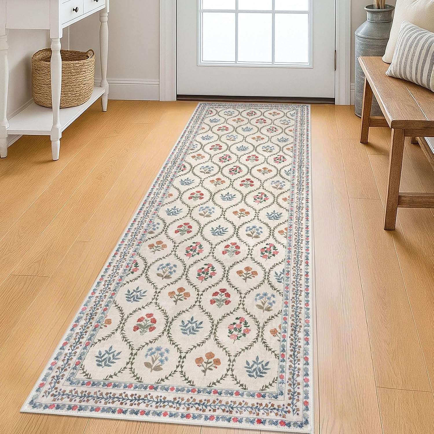 KILOCOCO 2x6 Runner Rug - Soft Washable Hallway Accent Rug