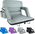 Stadium Seats with Back Support Wide - Comfortable 22.5in Folding