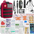 Survival First Aid Kit Molle Medical Pouch 282PCS - Compact Outdoor