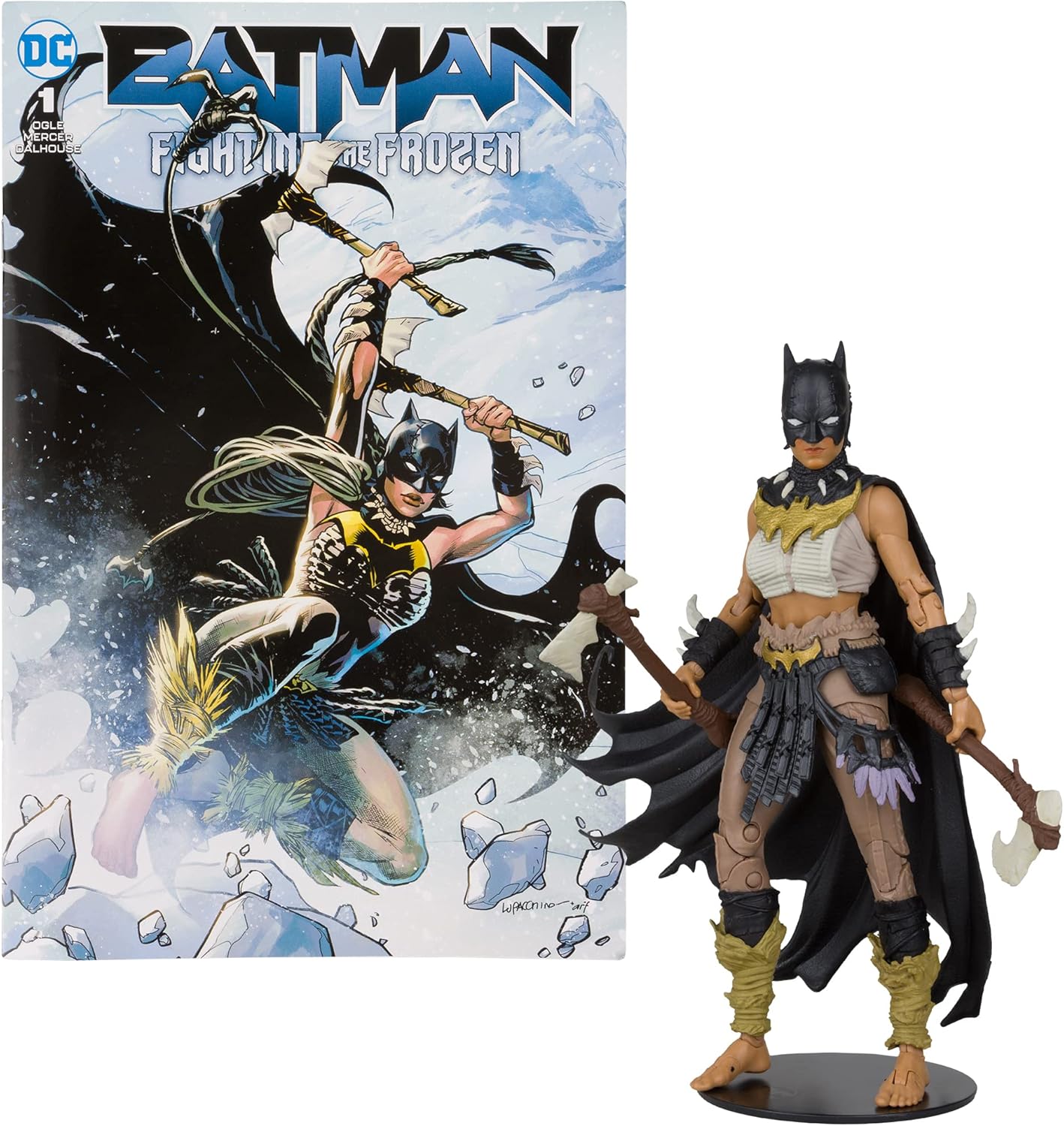DC Direct Batgirl 7in Action Figure - Includes Batman Comic