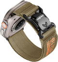 Compatible with Apple Watch Bands for Men - Wide Nylon Sport Strap