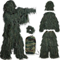 5 in 1 Ghillie Suit 3D Camouflage Hunting Apparel - Jacket, Pants