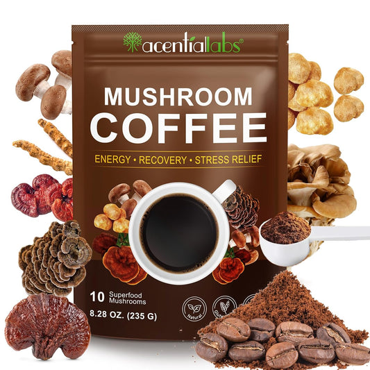 Organic Mushroom Coffee Powder for Energy Boost!