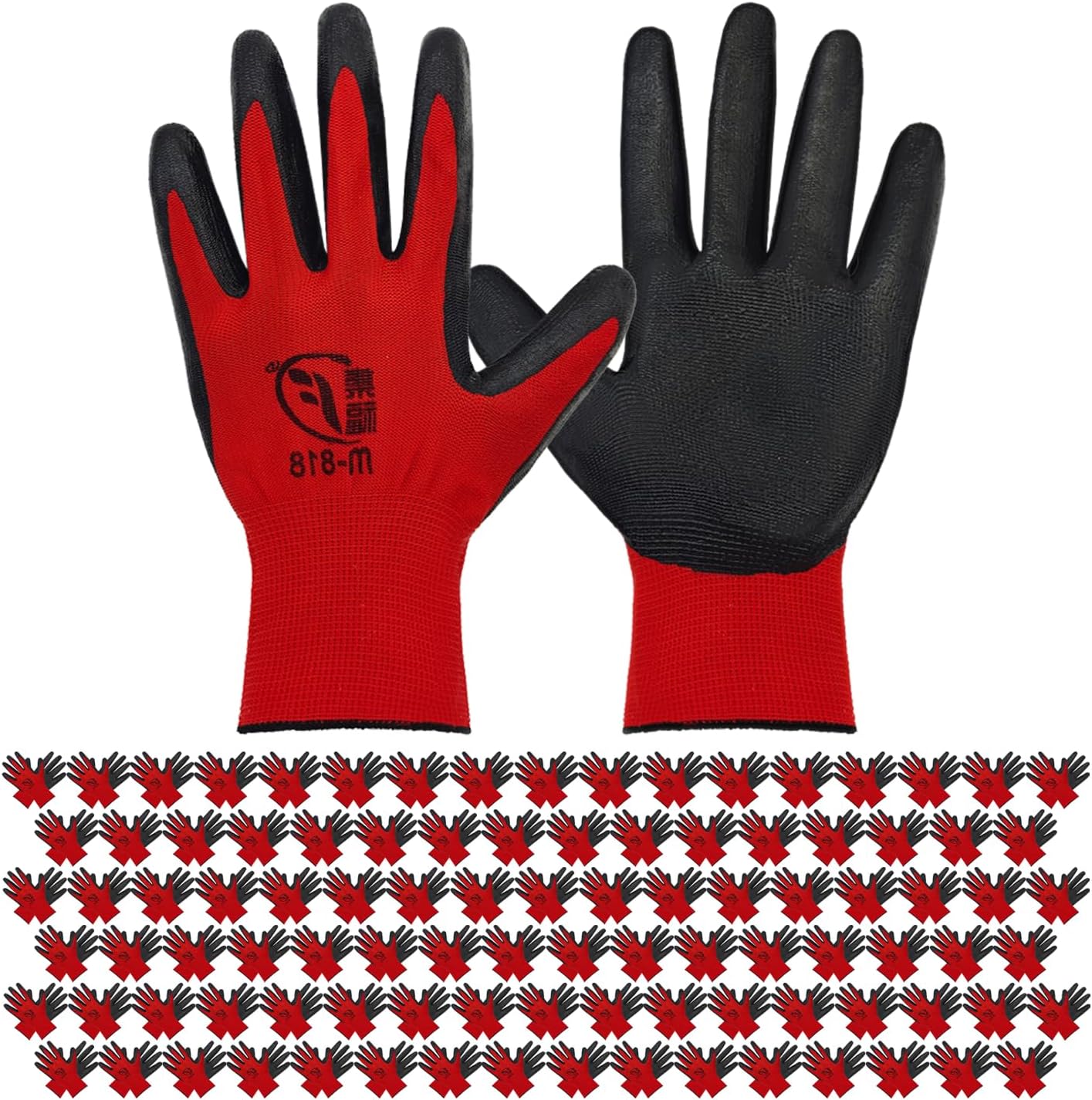 WHEATHUSK Nitrile Coated Garden Gloves - Ultimate Grip for Gardening