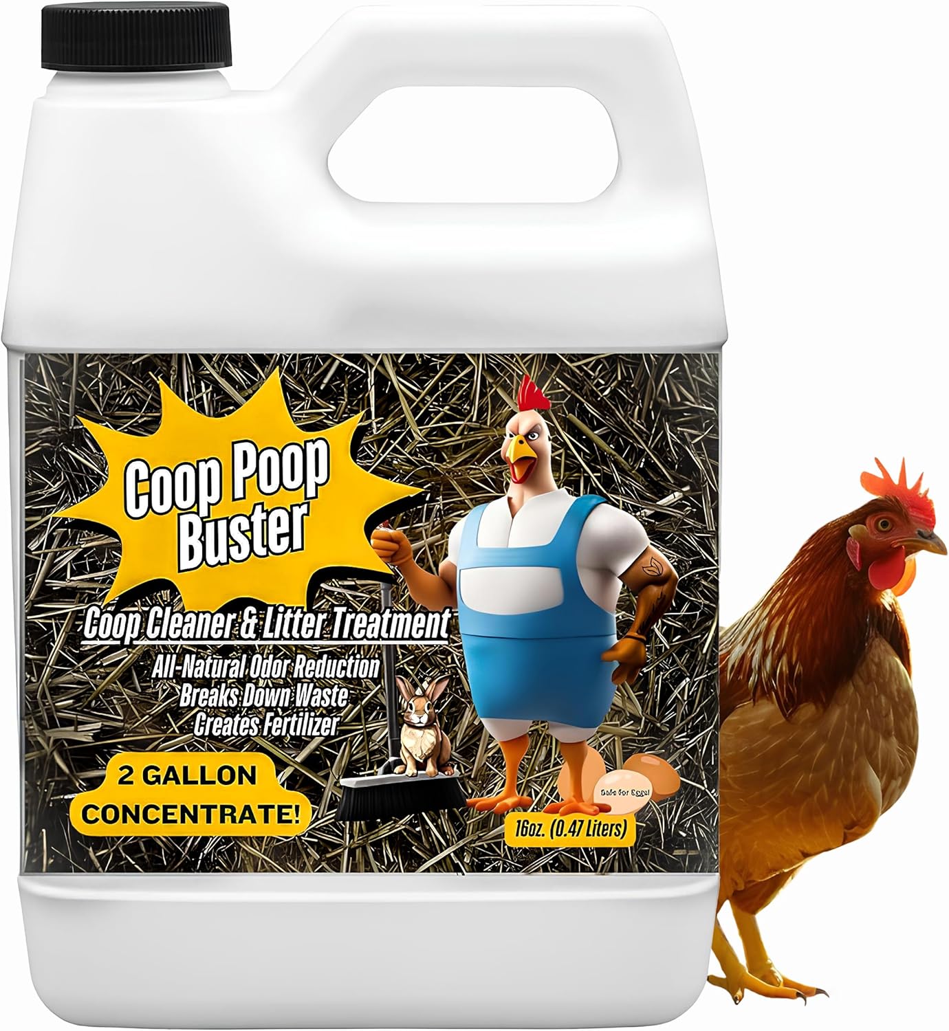 Coop Poop Buster Chicken Coop Cleaner for Healthy Flocks