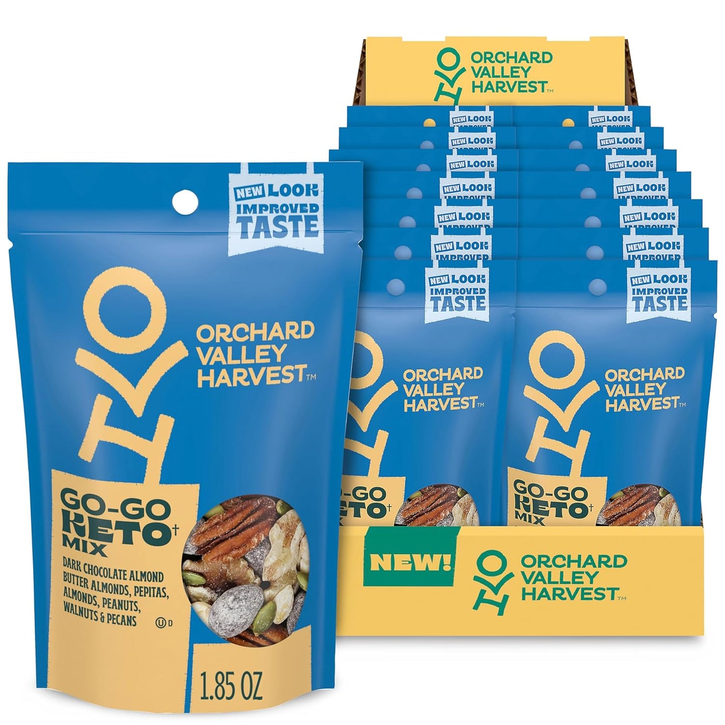 Orchard Valley Harvest Go-Go Keto Mix: Dark Chocolate Delight