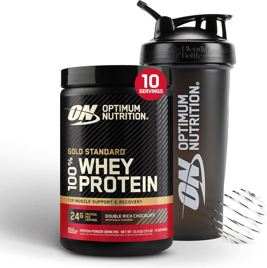 Optimum Nutrition Gold Standard Whey Protein Powder Bundle Review
