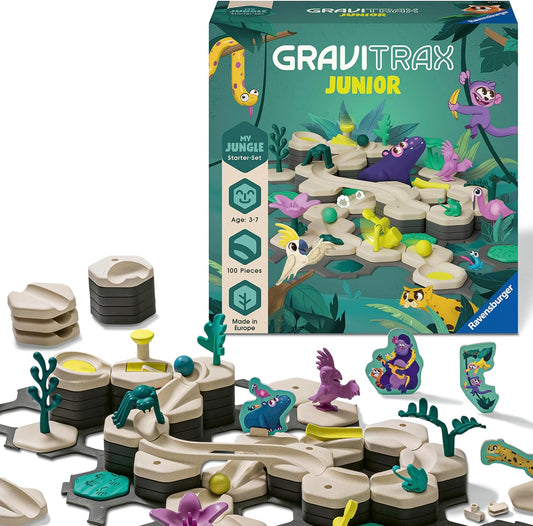 GraviTrax Junior Starter Set - My Jungle - Fun STEM Game for Kids