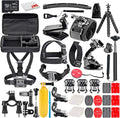 50-In-1 Action Camera Accessory Kit Bundle With 64GB Micro SD Card