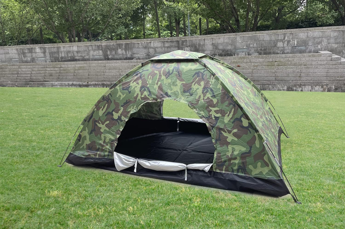 Sutekus Lightweight Camo Tent: Spacious & Portable