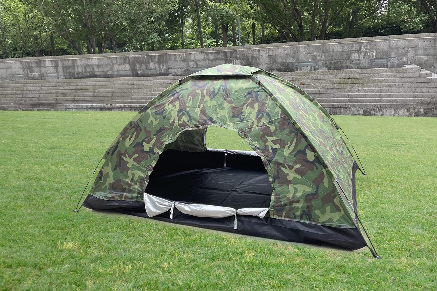 Sutekus Lightweight Camo Tent: Spacious & Portable