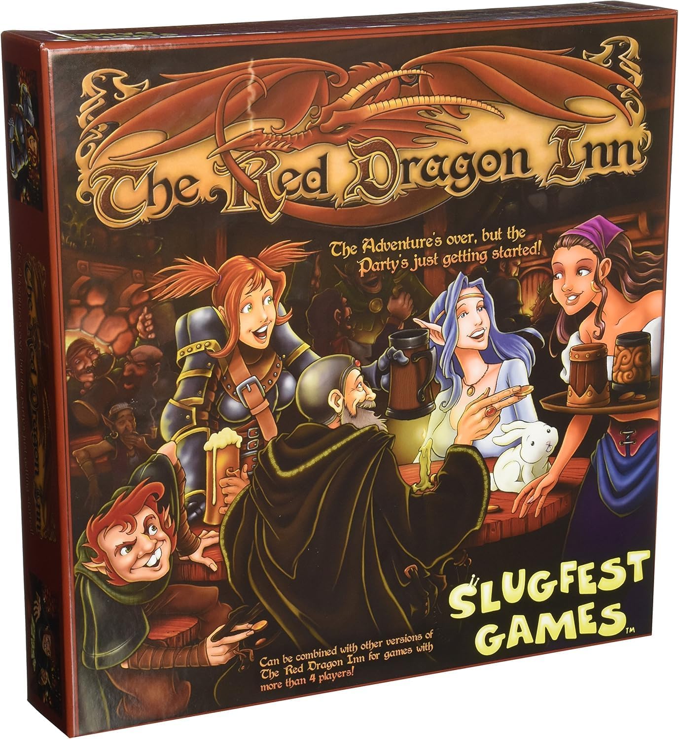 Red Dragon Inn Strategy Board Game for 2 to 4 Players Fun