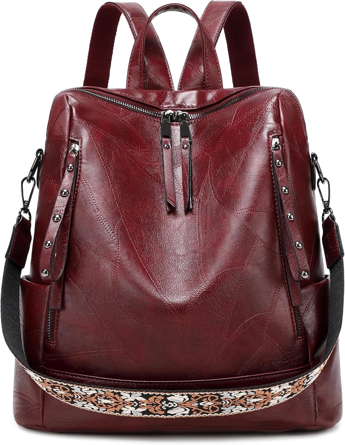 Vegan Leather Backpack Purse for Women by sqlp - Stylish & Practical