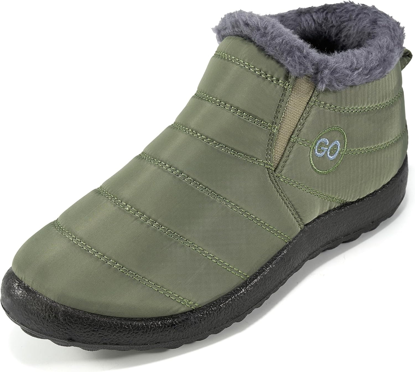 HARENCE Snow Boots for Women - Comfortable Waterproof Winter Booties