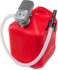 Automatic Fuel Transfer Pump w/Auto-Stop - Portable 2.4 GPM Siphon