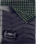 Double Sleeping Bag for Adults Kids XL Queen Size - Spacious Dual-Zip