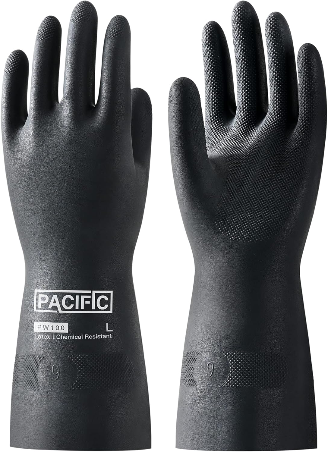 PACIFIC PPE Chemical Resistant Gloves - Heavy Duty Protection