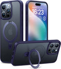TORRAS Ultra Magnetic Ostand for iPhone 15 Pro Case - Sturdy Slim