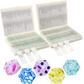 Prepared Microscope Slides Set 200 Pack - Ready for Biology Labs