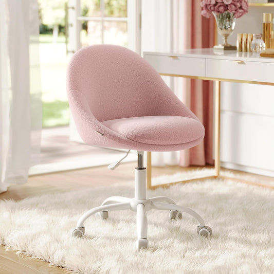 VASAGLE Vanity Chair with Lumbar Support for Cozy Comfort
