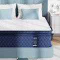 Queen Mattress 12 Inch Hybrid with Gel Cooling Memory Foam