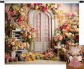 Kate Spring Backdrops 10x10ft Flower Wall Portrait Backdrop