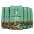 Starbucks Half-Caff House Blend Ground Coffee, Medium Roast (6-Pack)