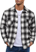 COOFANDY Men's Flannel Shirt Jacket - Warm Everyday Layer