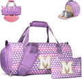Gifts for 10 Year Old Kid Travel Duffel Bag - Personalized Sparkle