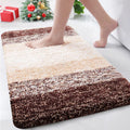 Arotive Microfiber Bathroom Rug 34x21 - Thick Shaggy Absorbent Mat