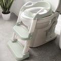 Potty Training Seat with 2 Step Ladder - Stable, Adjustable Sage