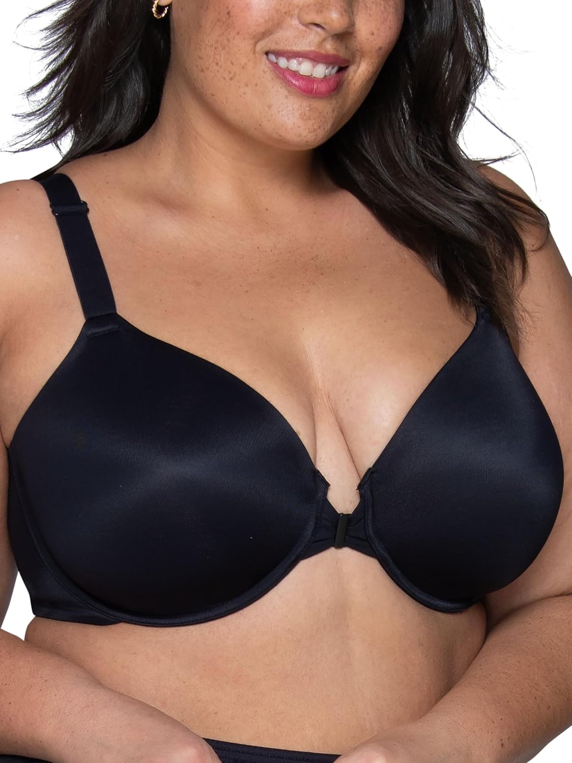 Vanity Fair Women's Full Figure Front Closure Bra for Comfort