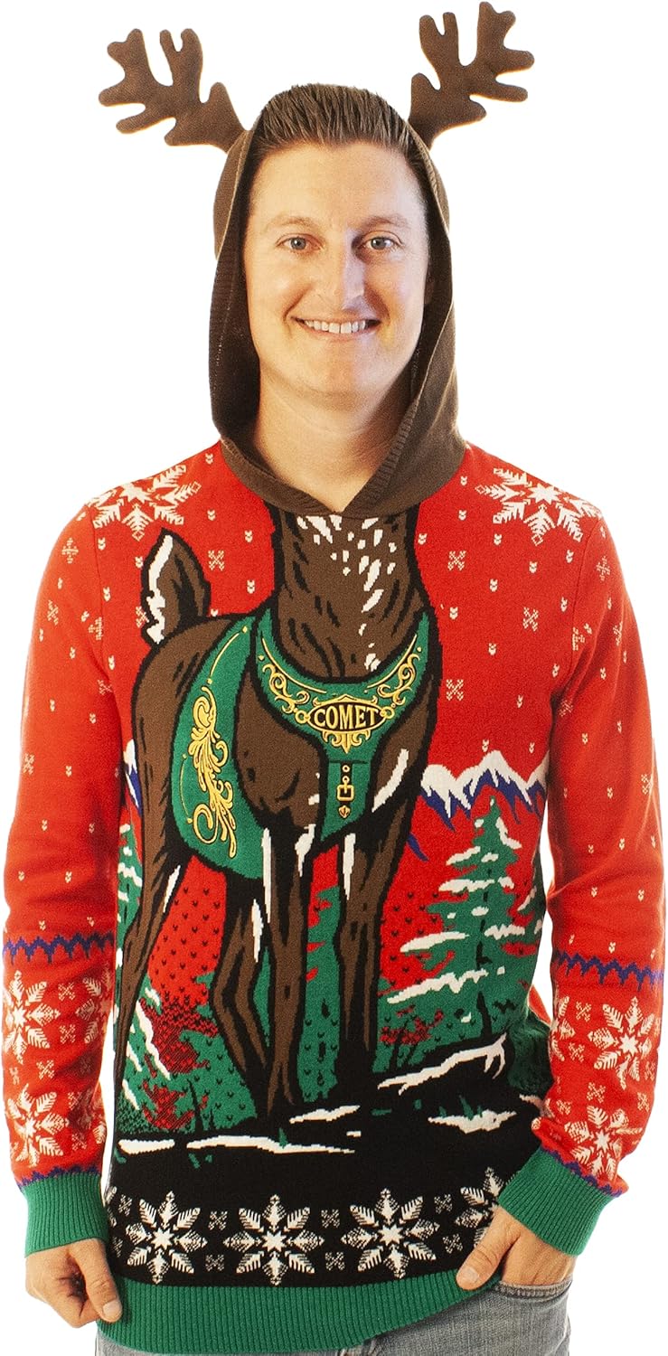 Funny Santa Ugly Christmas Sweater for Men and Women - Stand Out