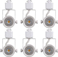 CLOUDY BAY 8W 4000K Cool White Dimmable LED Track Light Head - Pack