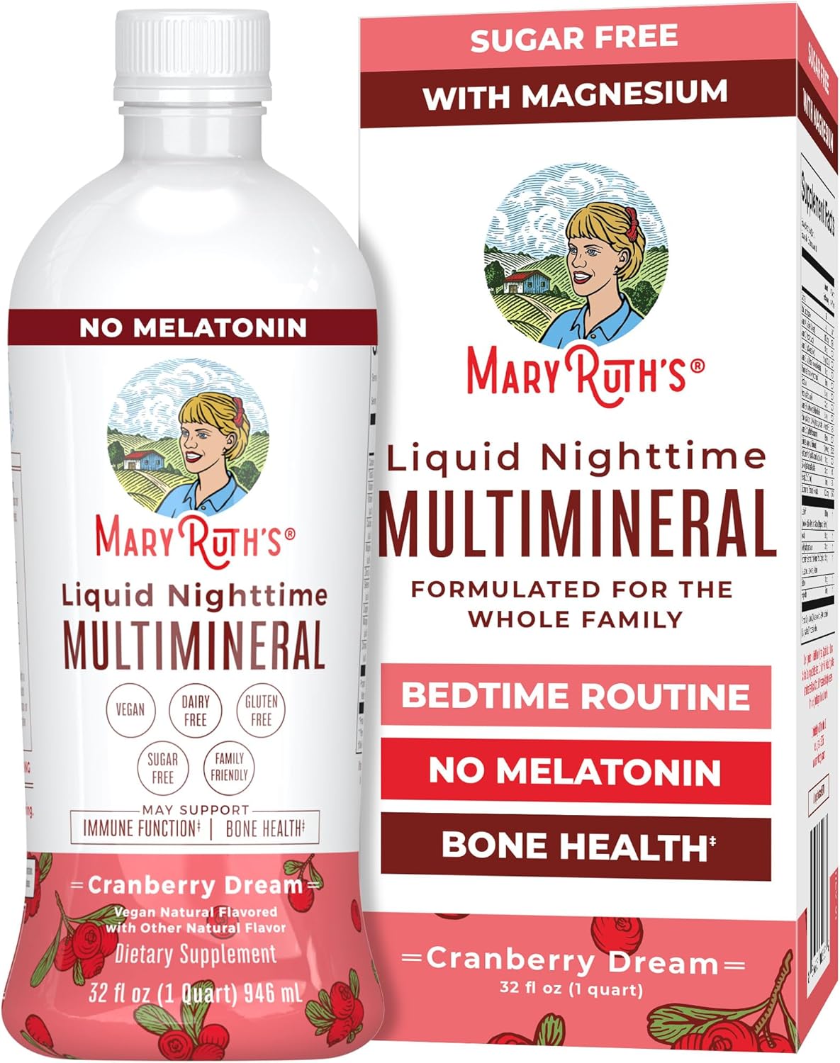 Liquid Nighttime Multimineral for Restful Sleep and Wellness