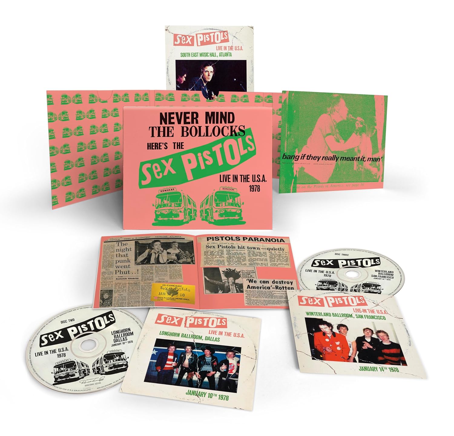 Live In The U.S.A. 1978 3 CD Set - A Must-Have for Collectors