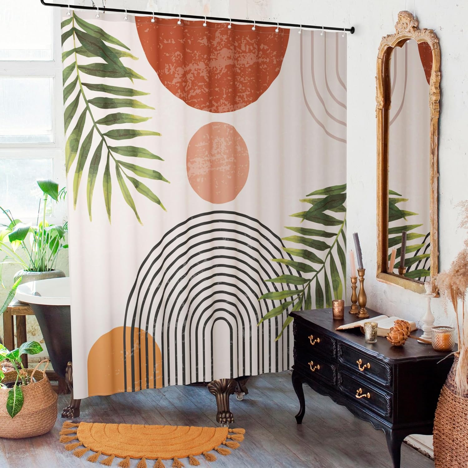 Boho Chic Shower Curtain - Brighten Your Bathroom