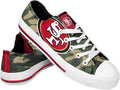 FOCO Women's NFL Camo Low Top Canvas Sneakers - Team Pride