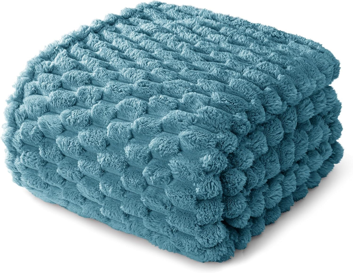 Whale Flotilla King Size Blanket with Jacquard Pattern for Comfort