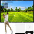 Ultra Clear Golf Screen for Precision Training