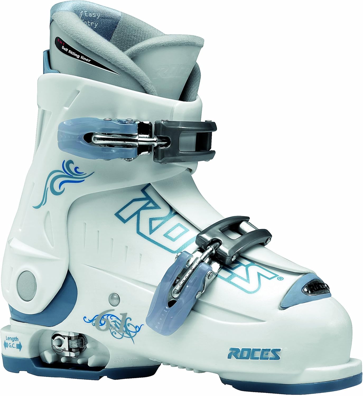 Roces IDEA UP Adjustable Ski Boots for Kids - Perfect Fit