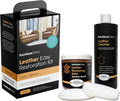 Leather Easy Restoration Kit - Recoloring Balm and Cleaner (Medium
