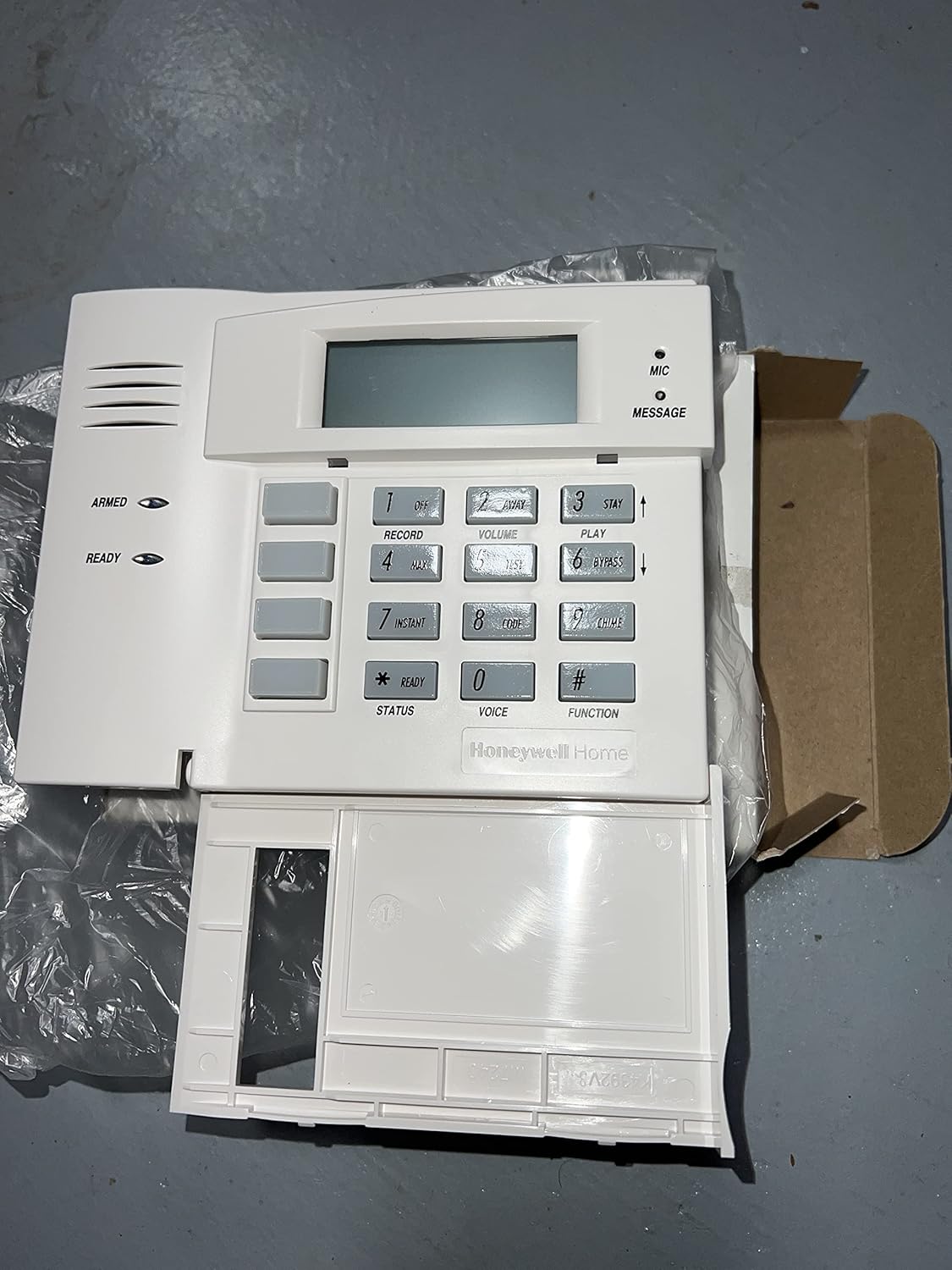 Honeywell 5828V Wireless Talking Alarm Keypad for Home Security