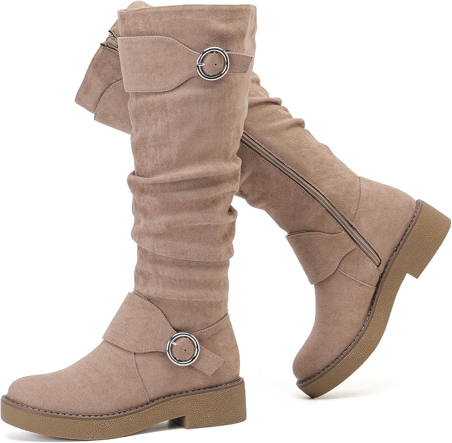 Women's Slouchy Knee High Boots for Comfort and Style