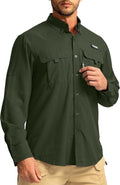 Men's Sun Protection Fishing Shirt UPF50+ Button-Down - Breathable