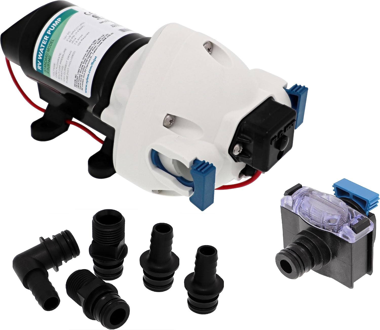 Flojet RV Water Pump R3526144D - Efficient 12 VDC Water Pump