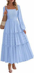 PRETTYGARDEN Fall Dresses for Women 2025 Elegant Maxi Style