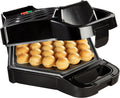 Bubble Waffle Maker - Electric Hong Kong Egg Waffler, Ready in 5 Mins
