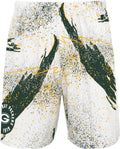 Zubaz NFL Men's 7in Inseam Shorts in Vibrant Camo, Zebra & Confetti